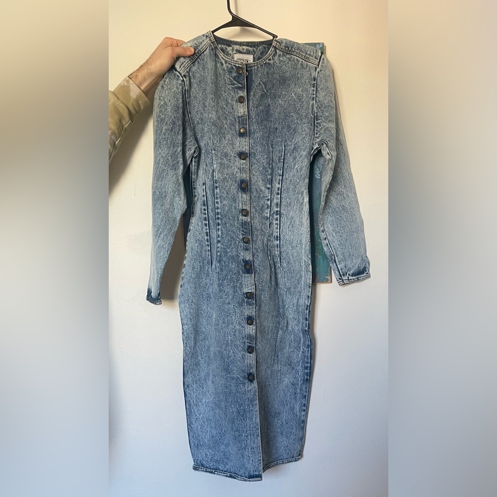Amazing late 80s/Early 90s 100% denim dress.